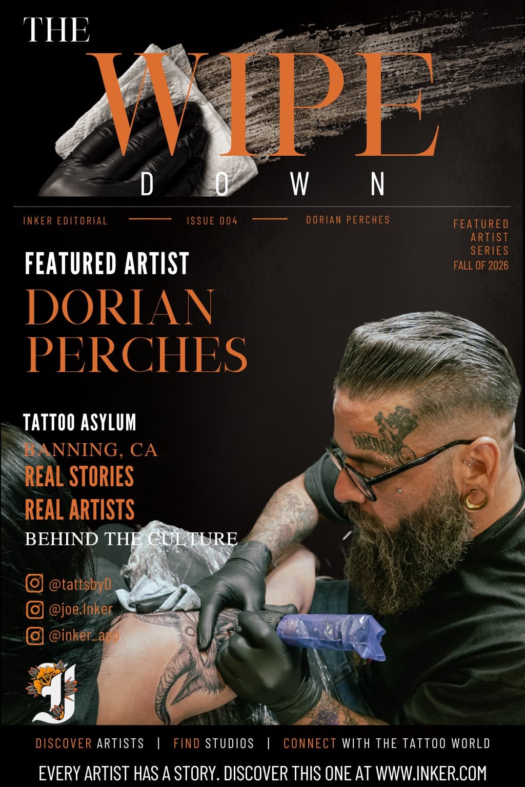 Dorian Perches, cover of The Wipe Down