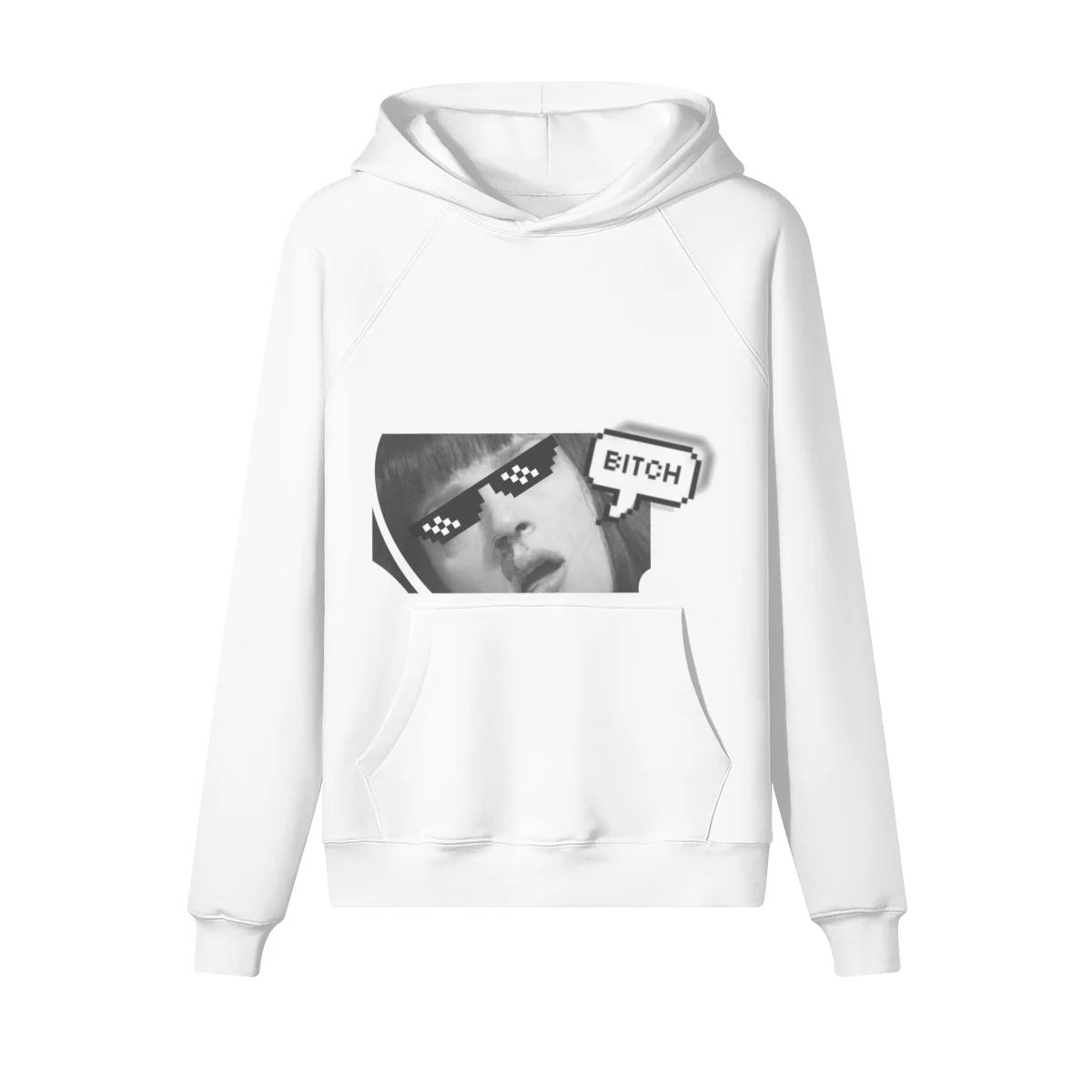 Jake Hansen Pixel Attitude Pullover Hoodie