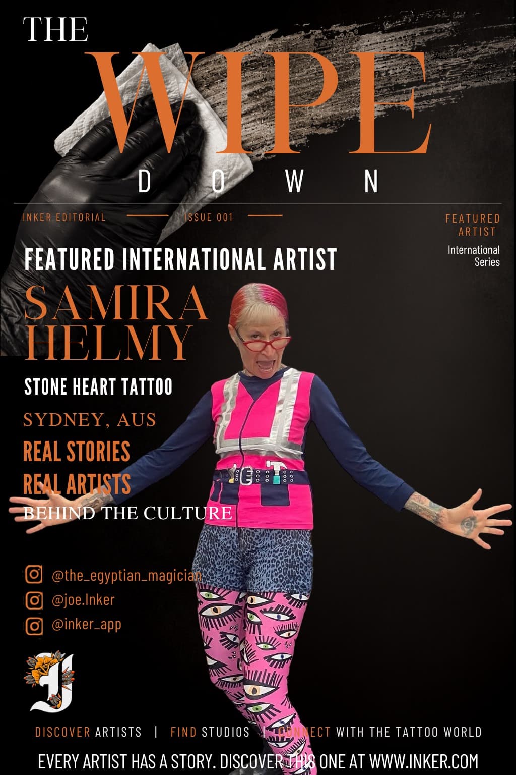 Samira Helmy, cover of The Wipe Down