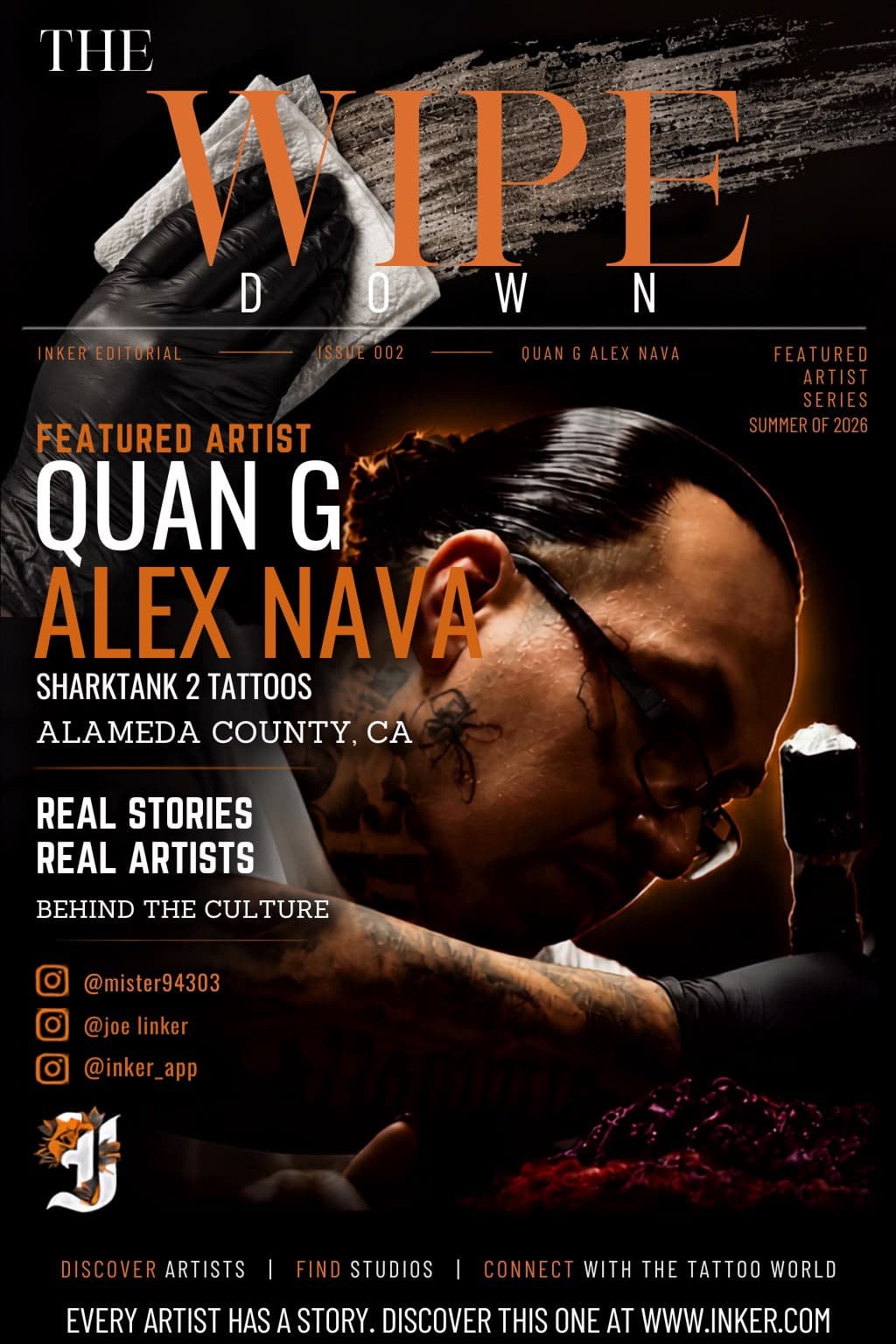 Quan G / Alex Nava, cover of The Wipe Down